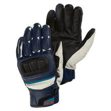 Load image into Gallery viewer, BMW Motorrad GS Rallye Motorcycle Gloves - Navy Blue - Unisex