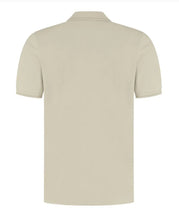 Load image into Gallery viewer, BMW Men’s Beige Polo Shirt – Tonal Logo - Regular Fit