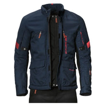Load image into Gallery viewer, BMW Motorrad Men's GS Puna GTX Motorcycle Jacket - Navy Blue - Size 56