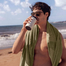 Load image into Gallery viewer, BMW M Beach Towel - Green - One Size