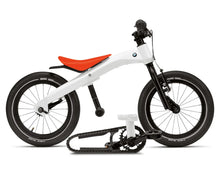 Load image into Gallery viewer, BMW Kidsbike 14" - 2-in-1 Design – Children's Bike - White/Orange