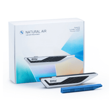 Load image into Gallery viewer, BMW Natural Air Starter Kit - Matte Plastic with Silver Finish - In-Car Fragrance System