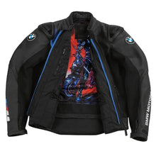 Load image into Gallery viewer, BMW Motorrad Men's Downforce Motorcycle Jacket - Black - Size 52