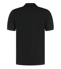 Load image into Gallery viewer, BMW Men’s Black Polo Shirt – Subtle Tonal Logo - Regular Fit