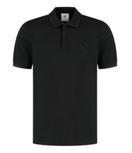 Load image into Gallery viewer, BMW Men’s Black Polo Shirt – Subtle Tonal Logo - Regular Fit