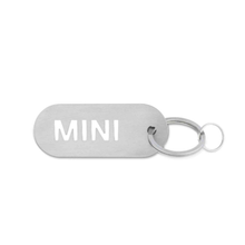 Load image into Gallery viewer, MINI Wordmark Keyring - Silver