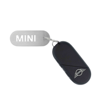 Load image into Gallery viewer, MINI Wordmark Keyring - Silver