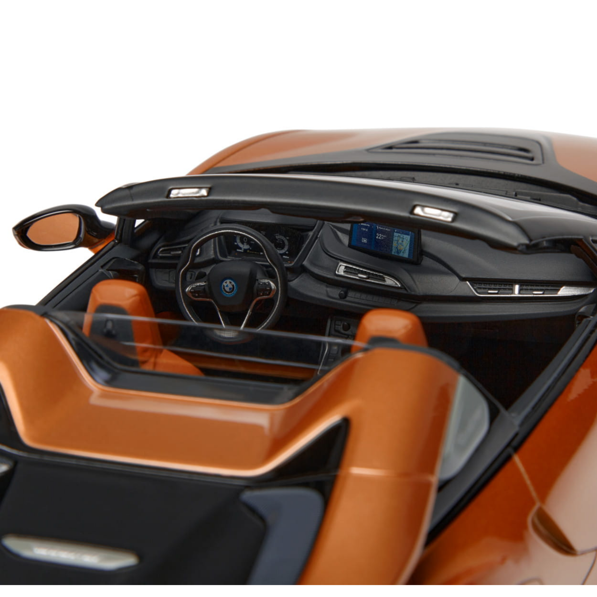 BMW i8 Roadster Miniature, 1:18 Scale - Copper Colour – BMW AGMC