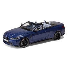 Load image into Gallery viewer, BMW M4 (G83) Cabrio – 1:18 Scale Model - Blue