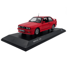 Load image into Gallery viewer, BMW M3 (E30) 1987 – 1:18 Scale Model – Red