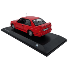Load image into Gallery viewer, BMW M3 (E30) 1987 – 1:18 Scale Model – Red