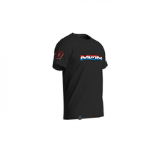 Load image into Gallery viewer, BMW Motorrad Fan van der Mark T-Shirt - Black