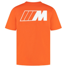 Load image into Gallery viewer, BMW M T-Shirt Logo Reverse - Orange OR Deep Green - Unisex