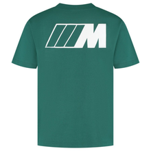 Load image into Gallery viewer, BMW M T-Shirt Logo Reverse - Orange OR Deep Green - Unisex