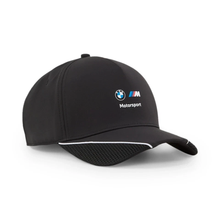 Load image into Gallery viewer, BMW M MOTORSPORT BASEBALL CAP - WHITE or BLACK - ADJUSTABLE