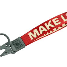 Load image into Gallery viewer, BMW Motorrad “Make Life a Ride” Jacquard Keyring – Red