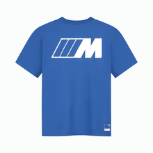 Load image into Gallery viewer, BMW M T-Shirt Logo Reverse – Blue - Unisex
