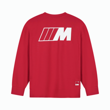 Load image into Gallery viewer, BMW M Sweater Logo Reverse – Red - Unisex