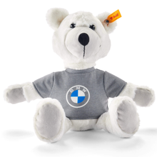 Load image into Gallery viewer, BMW Steiff Teddy Bear with BMW Logo T-Shirt