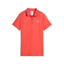 Load image into Gallery viewer, BMW PUMA I BMW Twisted Diamond Women's Polo - Dark Orange