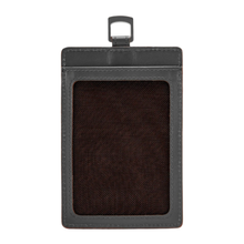 Load image into Gallery viewer, BMW Leather Card Holder — Gray / Chestnut