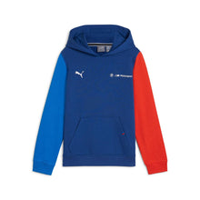 Load image into Gallery viewer, BMW MMS Kids ESS HOODIE FT - Blue-Multi Colour
