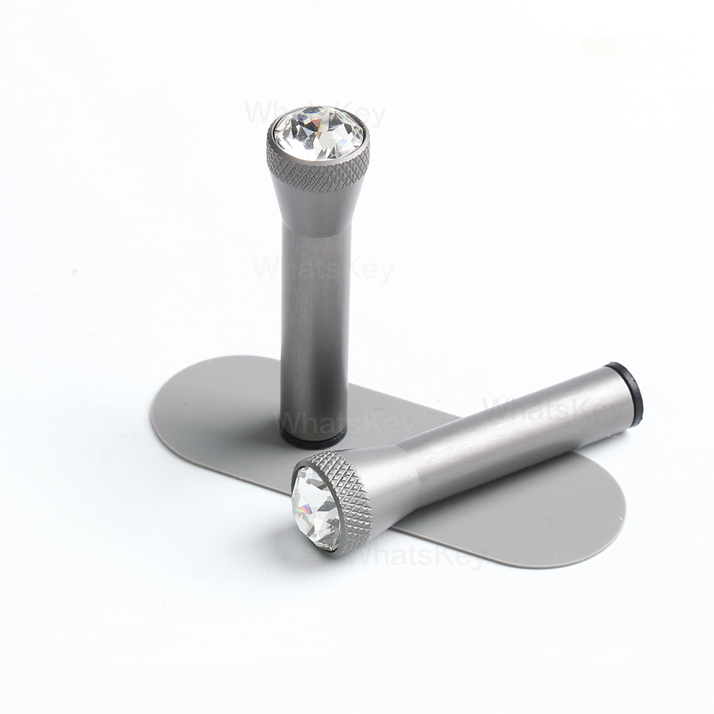 BMW Crystal Clarity Door Pins with Swarovski Crystal - Set of 2