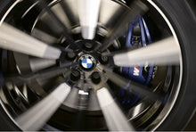 Load image into Gallery viewer, BMW Floating Center Caps - Set of 4 - 56mm - Blue/White (Small)
