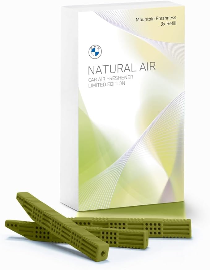 BMW Natural Air Scent Refills – Mountain Freshness - Set of 3 - Car Fragrance