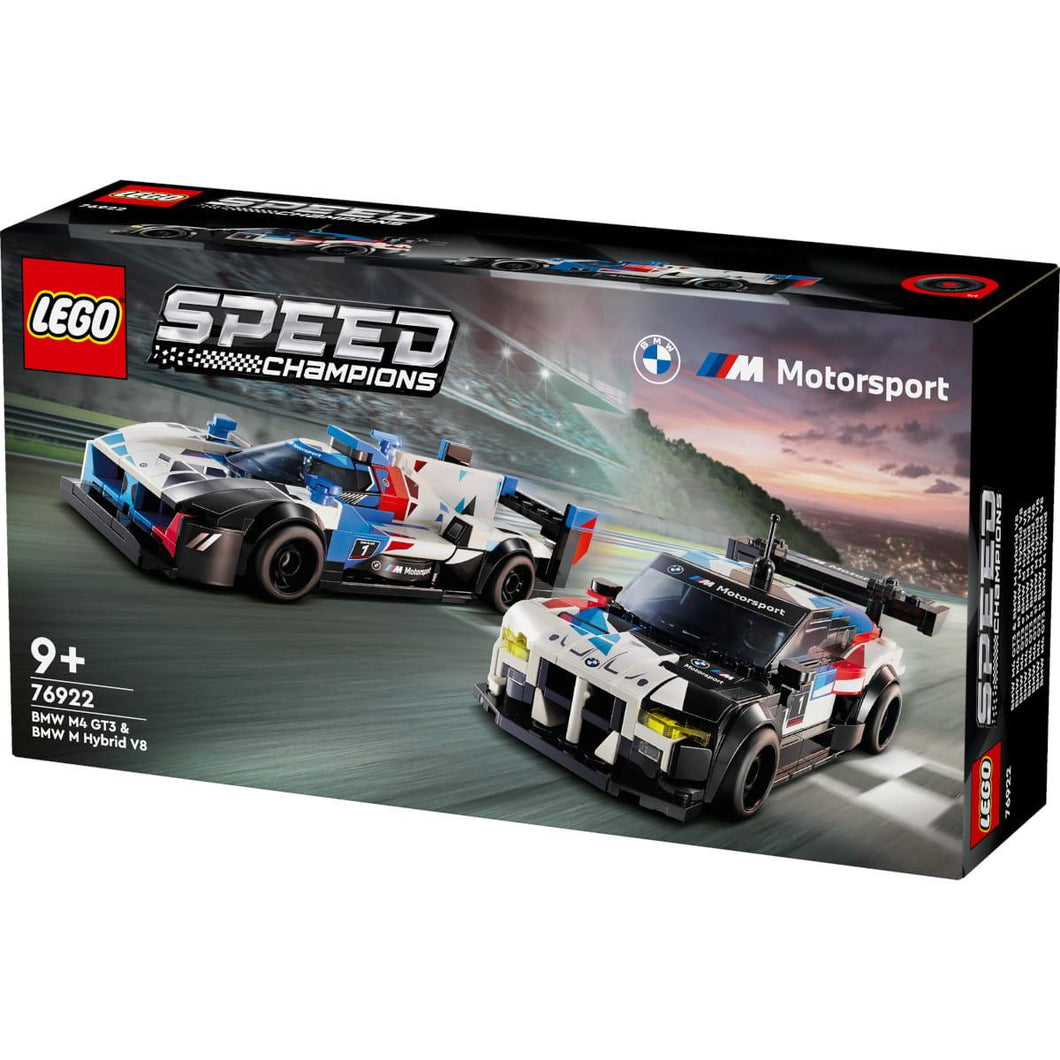 LEGO® Speed Champions BMW M4 GT3 & BMW M Hybrid V8 Race Cars Set