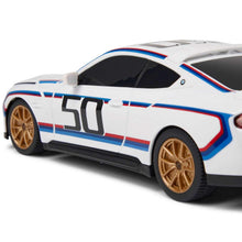 Load image into Gallery viewer, BMW Miniature RC 3.0 CSL,1:24 scale, White, Remote Controlled
