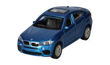 BMW Pullback Toy Cars - Scale: 1:41 - Models: 3.0 CSL R, X6M, M6 - Rubber Tires - Diecast