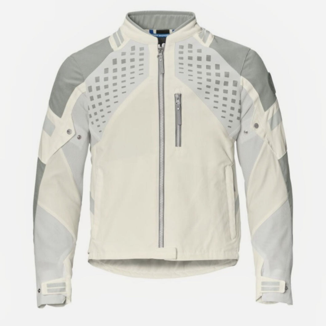 BMW Motorrad Aravis AIR Motorcycle Men's Jacket - White