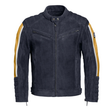 Load image into Gallery viewer, BMW Motorrad Schwabing Motorcycle Men&#39;s Jacket - Navy/Yellow - Size XL

