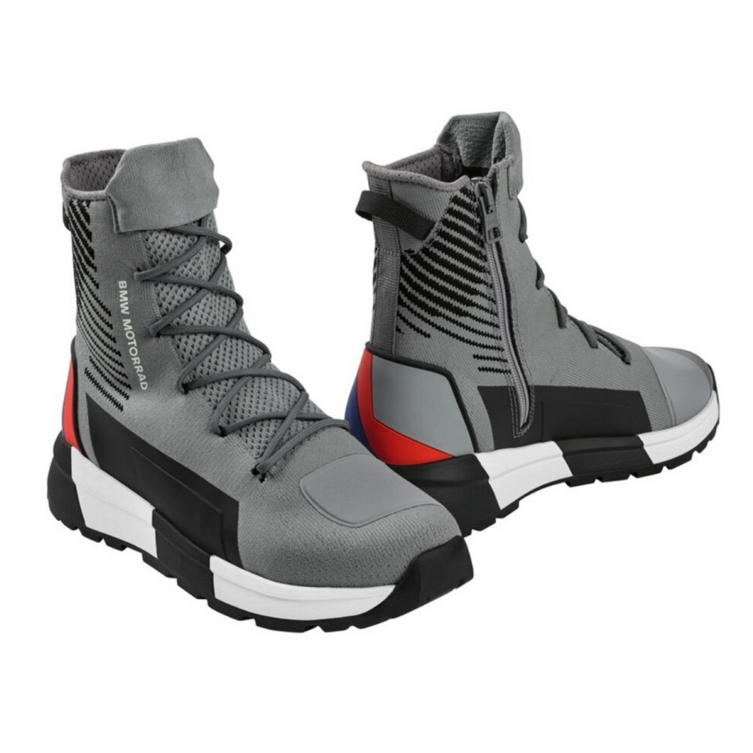 BMW Motorrad KnitRace Motorcycle Boots – Gray - Unisex