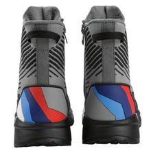 Load image into Gallery viewer, BMW Motorrad KnitRace Motorcycle Boots – Gray - Unisex
