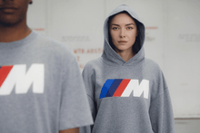 Load image into Gallery viewer, BMW M Sweat Hoodie Logo - Unisex - Grey
