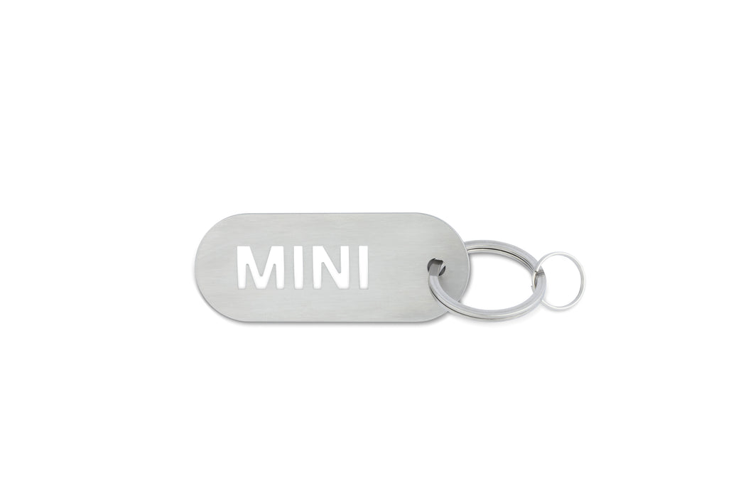 MINI Wordmark Keyring - Silver - (COMING SOON)