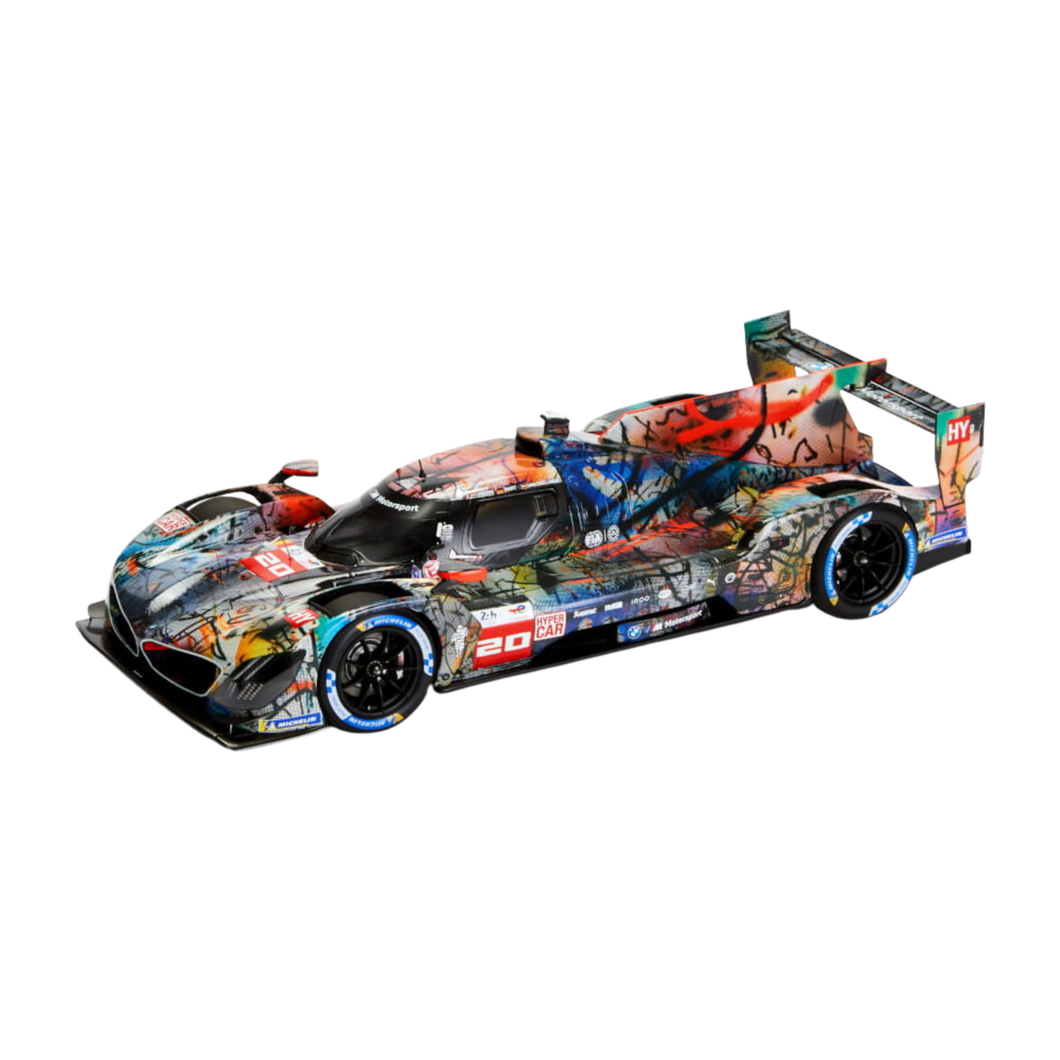 BMW M Hybrid V8 Art Car #20 Miniature – Scale 1:43 - Julie Mehretu Edition