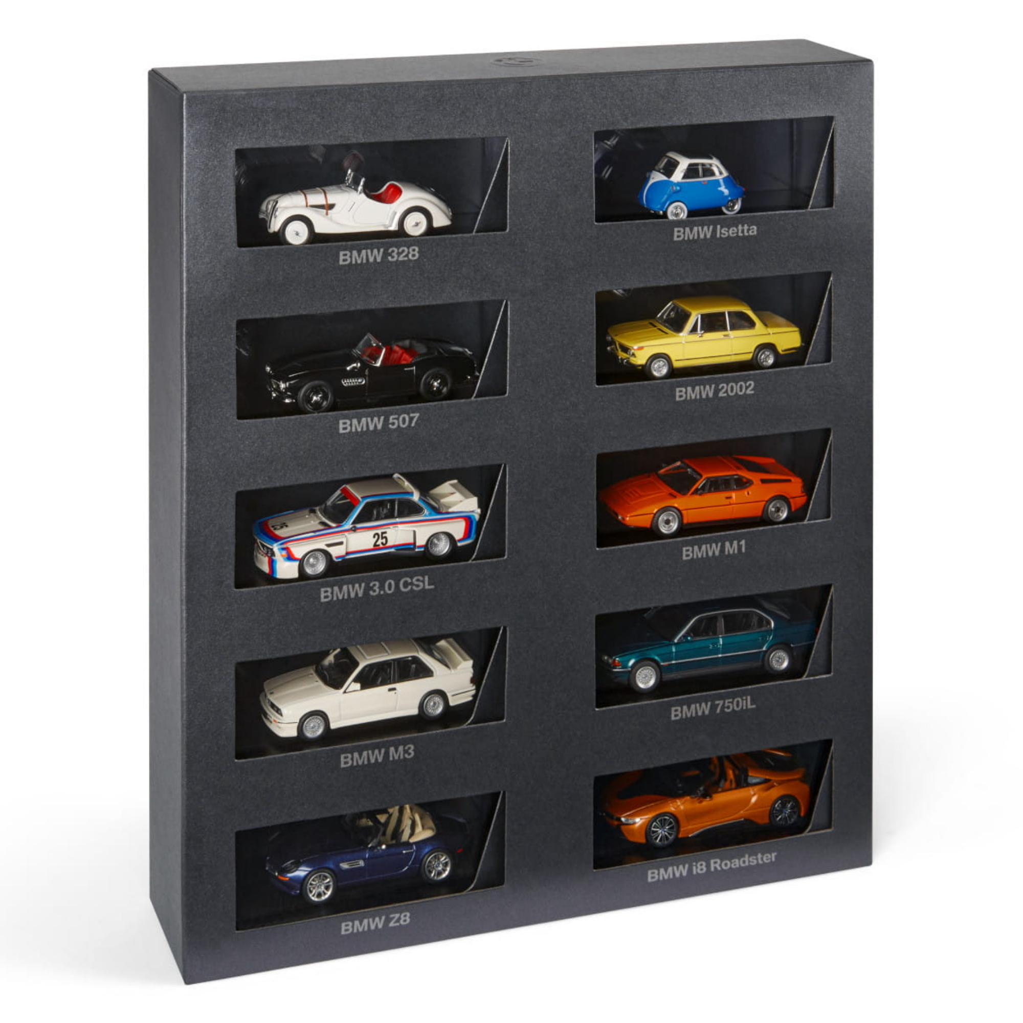 BMW Miniature Collection Series - Full 10-Piece Set - 1:64