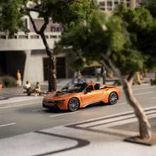 Load image into Gallery viewer, BMW i8 Roadster Miniature – 1:64 Scale - Collector&#39;s Miniature
