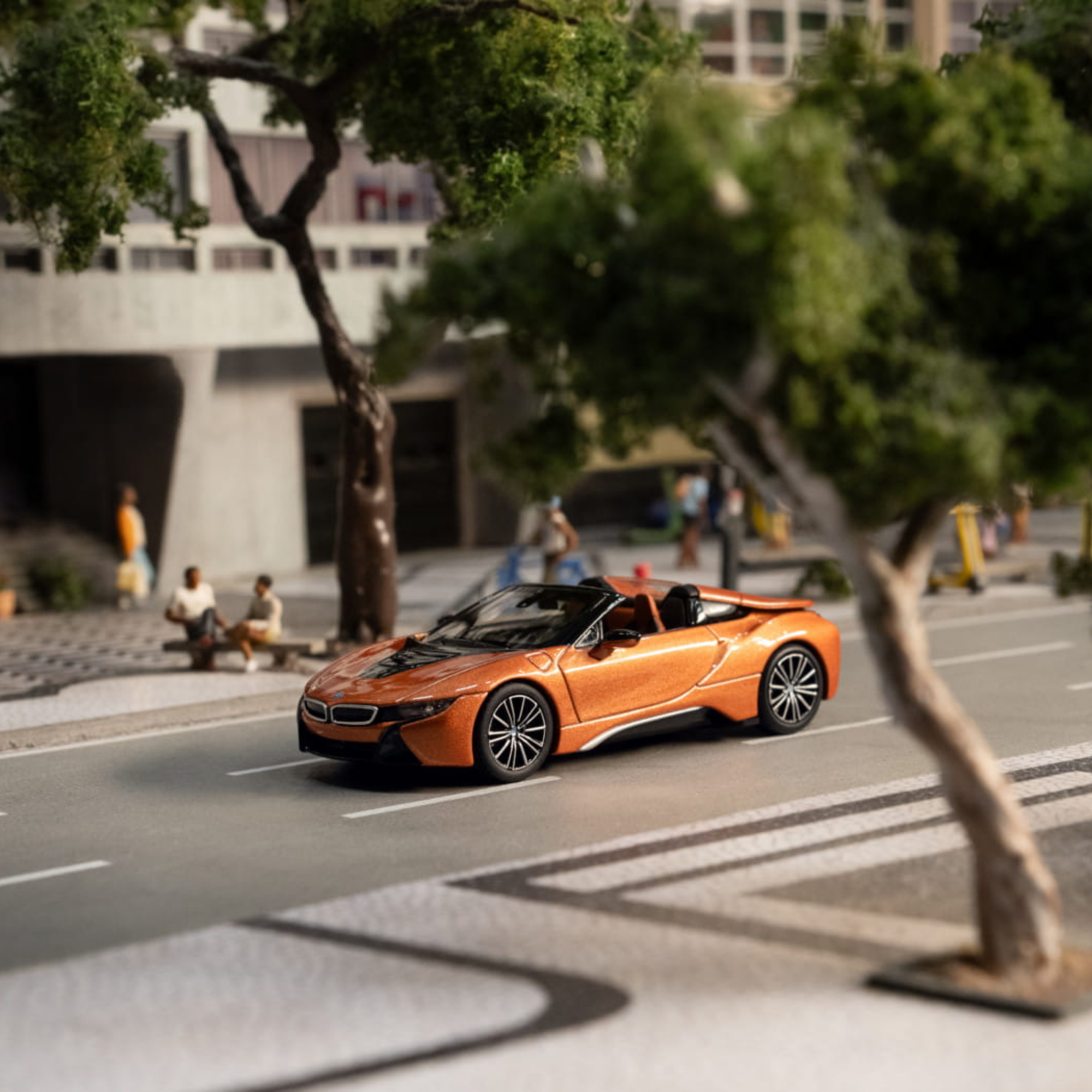 BMW i8 Roadster Miniature – 1:64 Scale - Collector's Miniature