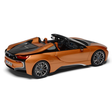 Load image into Gallery viewer, BMW i8 Roadster Miniature, 1:18 Scale - Copper Colour
