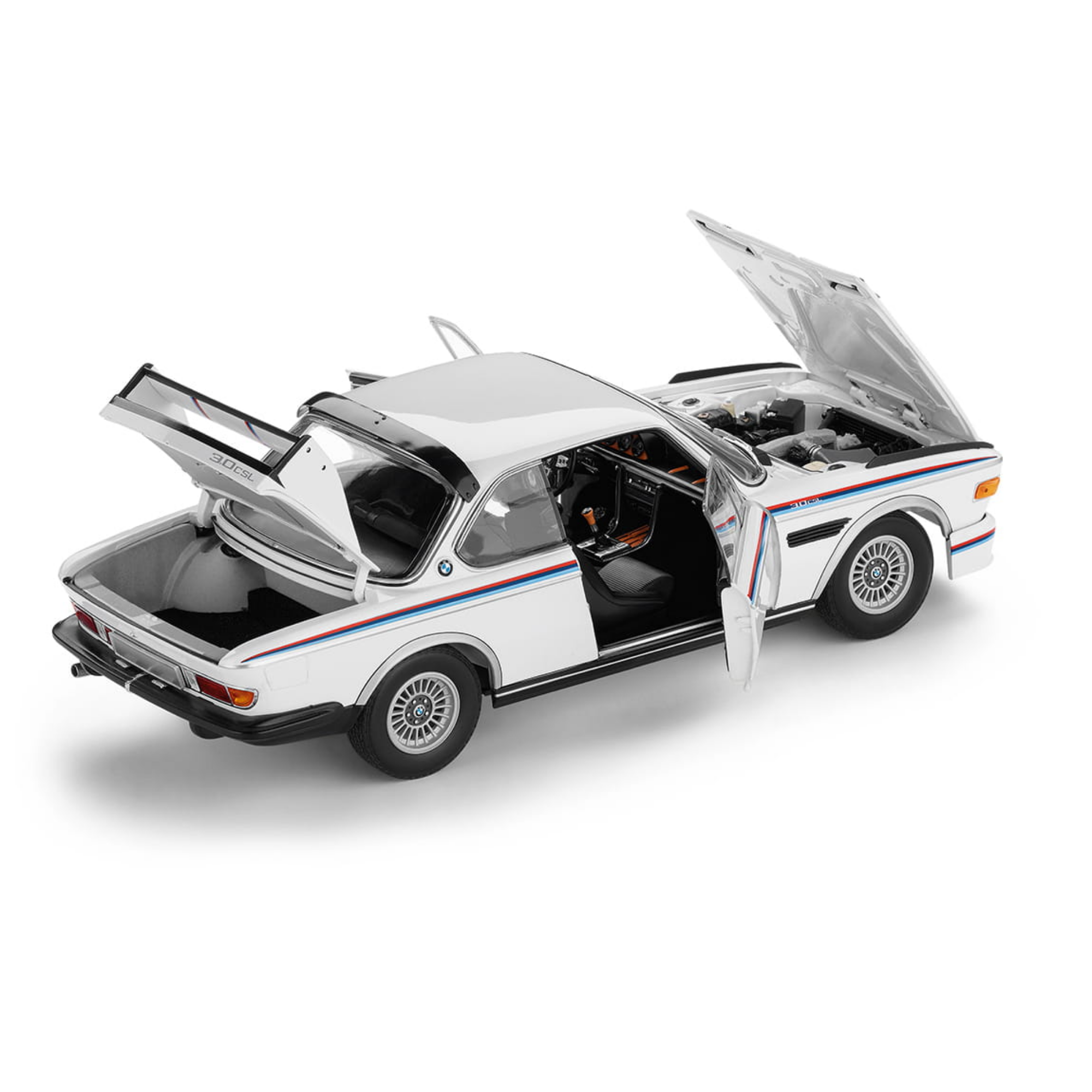 BMW 3.0 CSL – 1:18 Scale Model - White – BMW AGMC