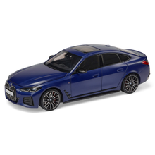 Load image into Gallery viewer, BMW i4 M50 (G26) – 1:18 Scale Model - Frozen Blue Metallic
