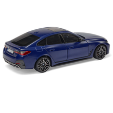 Load image into Gallery viewer, BMW i4 M50 (G26) – 1:18 Scale Model - Frozen Blue Metallic
