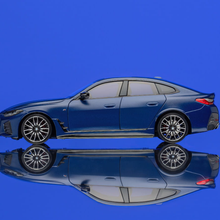 Load image into Gallery viewer, BMW i4 M50 (G26) – 1:18 Scale Model - Frozen Blue Metallic
