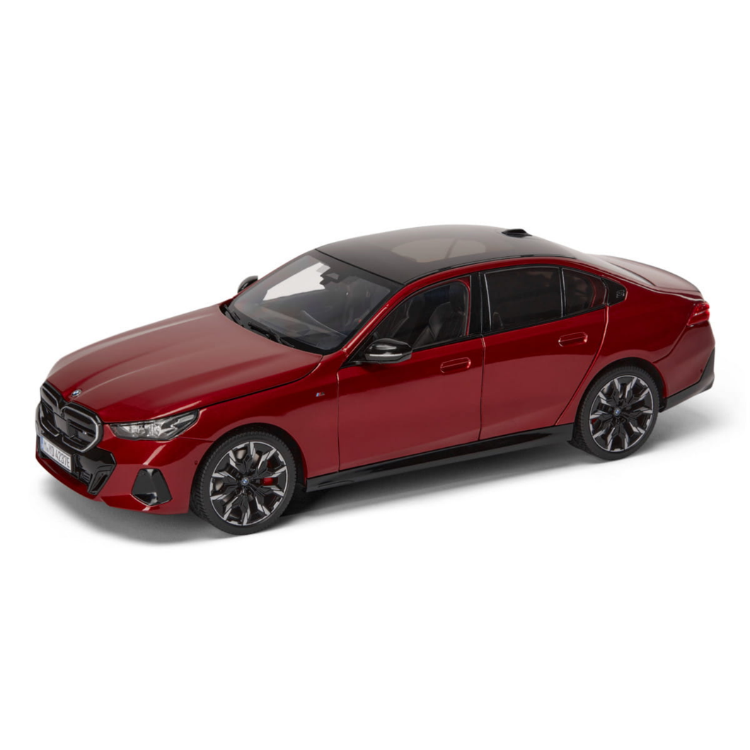 BMW i5 (G60) Fire Red Metallic – 1:18 Scale Model