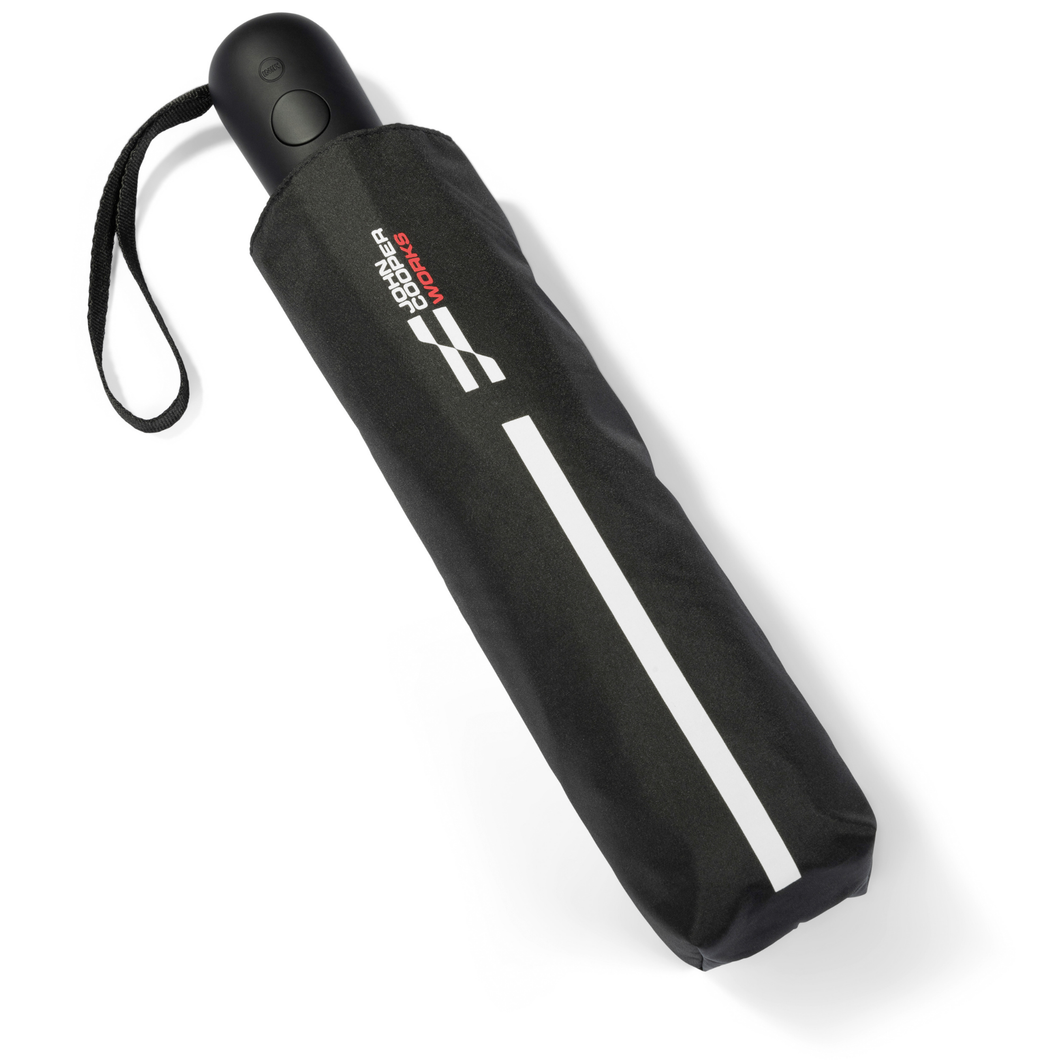 MINI JCW Umbrella Foldable Logo - Black