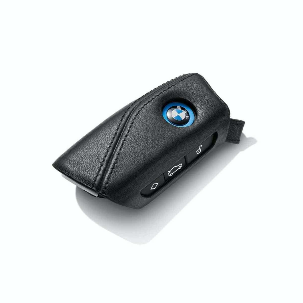 BMW Leather Key Case - Black